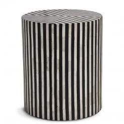 MOES OPTICAL INLAY SIDE TABLE