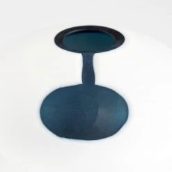 CYAN Pillows + Decor ORACLE WHITE + BLUE VASES