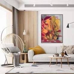 L ART "ORANGE JUICE" CANVAS ART 11 L ART