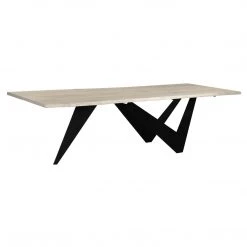 MOES ORIGAMI LIVE-EDGE DINING TABLE
