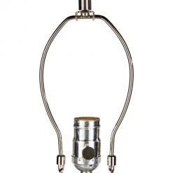 SURYA Lighting OSLO FLOOR LAMP: LIGHT GRAY