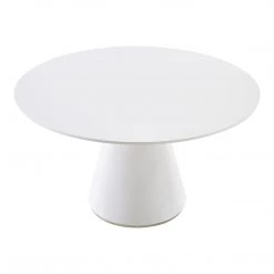 MOES OTAGO GLOSS WHITE LACQUER ROUND DINING TABLE Kitchen + Dining 10 MOES OTAGO GLOSS WHITE LACQUER ROUND DINING TABLE Kitchen + Dining