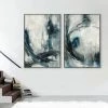 L ART Wall Art "OUT OF THE BLUE" CANVAS ART