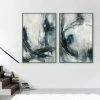 L ART "OUT OF THE BLUE" CANVAS ART Wall Art