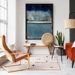 L ART "OXIDATION" CANVAS ART