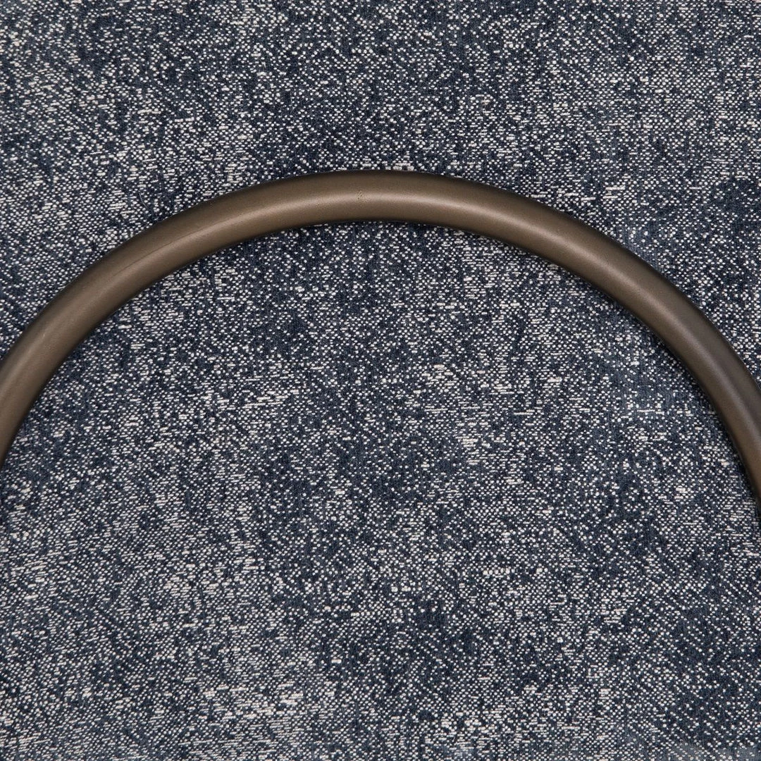 FOUR HANDS Living Room PACEY TEXTURED NAVY CHENILLE BARREL CHAIR 8 FOUR HANDS Living Room PACEY TEXTURED NAVY CHENILLE BARREL CHAIR