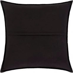 SURYA PADDOCK BLACK + SADDLE LEATHER STRIPE PILLOW Pillows + Decor 9 SURYA PADDOCK BLACK + SADDLE LEATHER STRIPE PILLOW Pillows + Decor