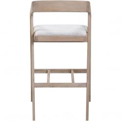 MOES PADMA WHITE OAK BAR STOOL Furniture