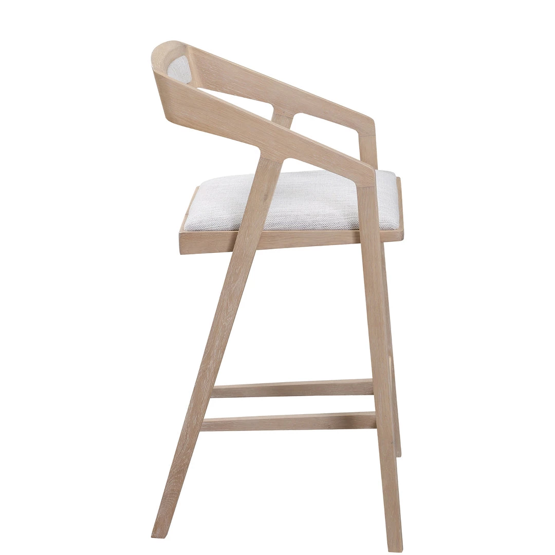 MOES Furniture PADMA WHITE OAK COUNTER STOOL 3 MOES Furniture PADMA WHITE OAK COUNTER STOOL