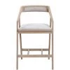 MOES Furniture PADMA WHITE OAK COUNTER STOOL