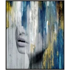 L ART Wall Art "PAINTED VEIL" CANVAS ART