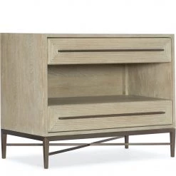 HOOKER PALISADES TWO DRAWER NIGHTSTAND Furniture