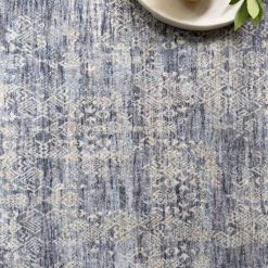 LOLOI PANDORA 03 RUG: BLUE