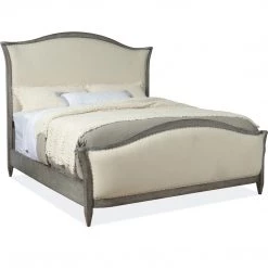 HOOKER PARISIAN VINTAGE BED: SPECKLED GREY 7 HOOKER PARISIAN VINTAGE BED: SPECKLED GREY