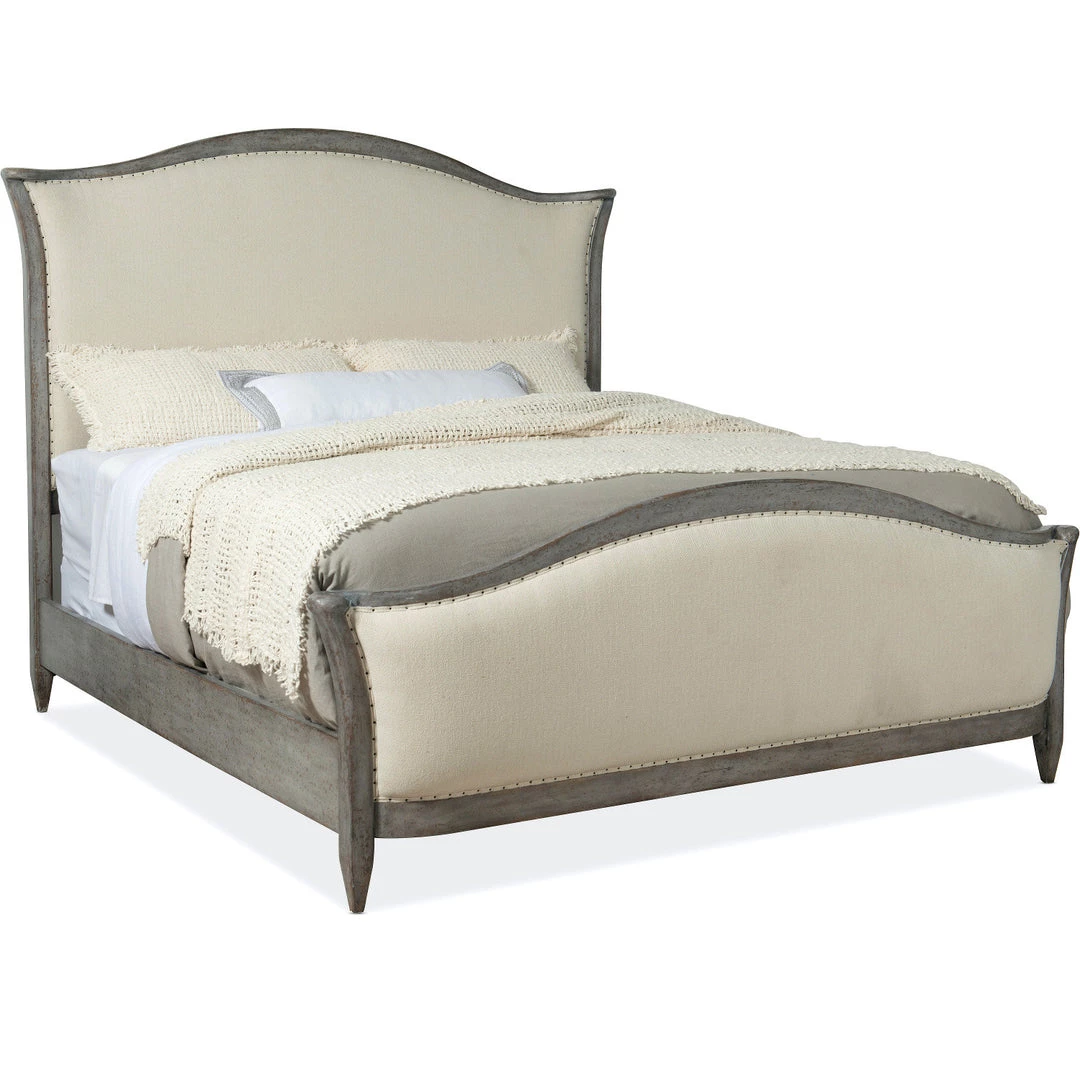 HOOKER PARISIAN VINTAGE BED: SPECKLED GREY 3 HOOKER PARISIAN VINTAGE BED: SPECKLED GREY