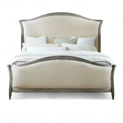 HOOKER PARISIAN VINTAGE BED: SPECKLED GREY