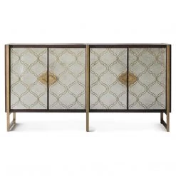 HOOKER PASHA STENCILED EGLOMISE CONSOLE