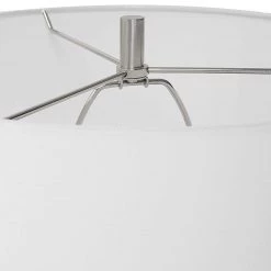 UTTERMOST PATCHWORK WHITE CERAMIC TABLE LAMP Lighting