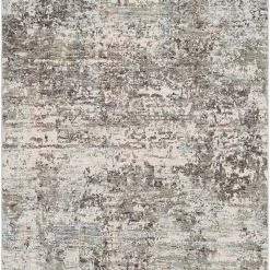 SURYA ELIN RUG: CHARCOAL, OLIVE MULTI