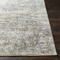 SURYA ELIN RUG: CHARCOAL, OLIVE MULTI