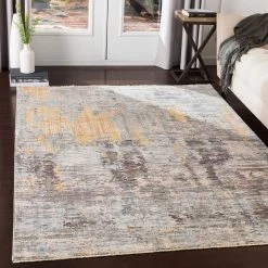 SURYA EMRYS RUG: ICE, OLIVE MULTI 8 SURYA EMRYS RUG: ICE, OLIVE MULTI