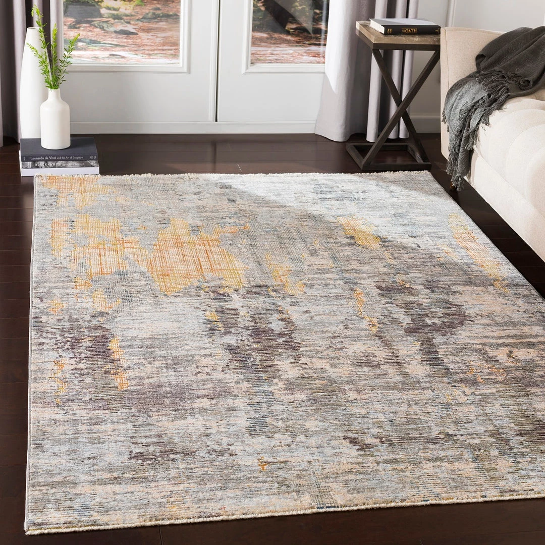 SURYA EMRYS RUG: ICE, OLIVE MULTI 4 SURYA EMRYS RUG: ICE, OLIVE MULTI