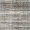 SURYA ELIA RUG: CHARCOAL, OLIVE MULTI