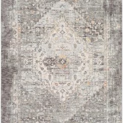 SURYA ERIS RUG: SILVER, STONE MULTI