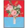 L ART Wall Art "PEONIES ON A SUMMER DAY" CANVAS ART