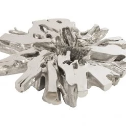 PHILLIPS COLLECTION Furniture OTIS ROOT COFFEE TABLE GLASS SILVER LEAF