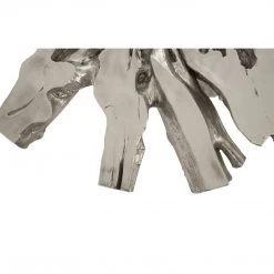 PHILLIPS COLLECTION Furniture OTIS ROOT COFFEE TABLE GLASS SILVER LEAF