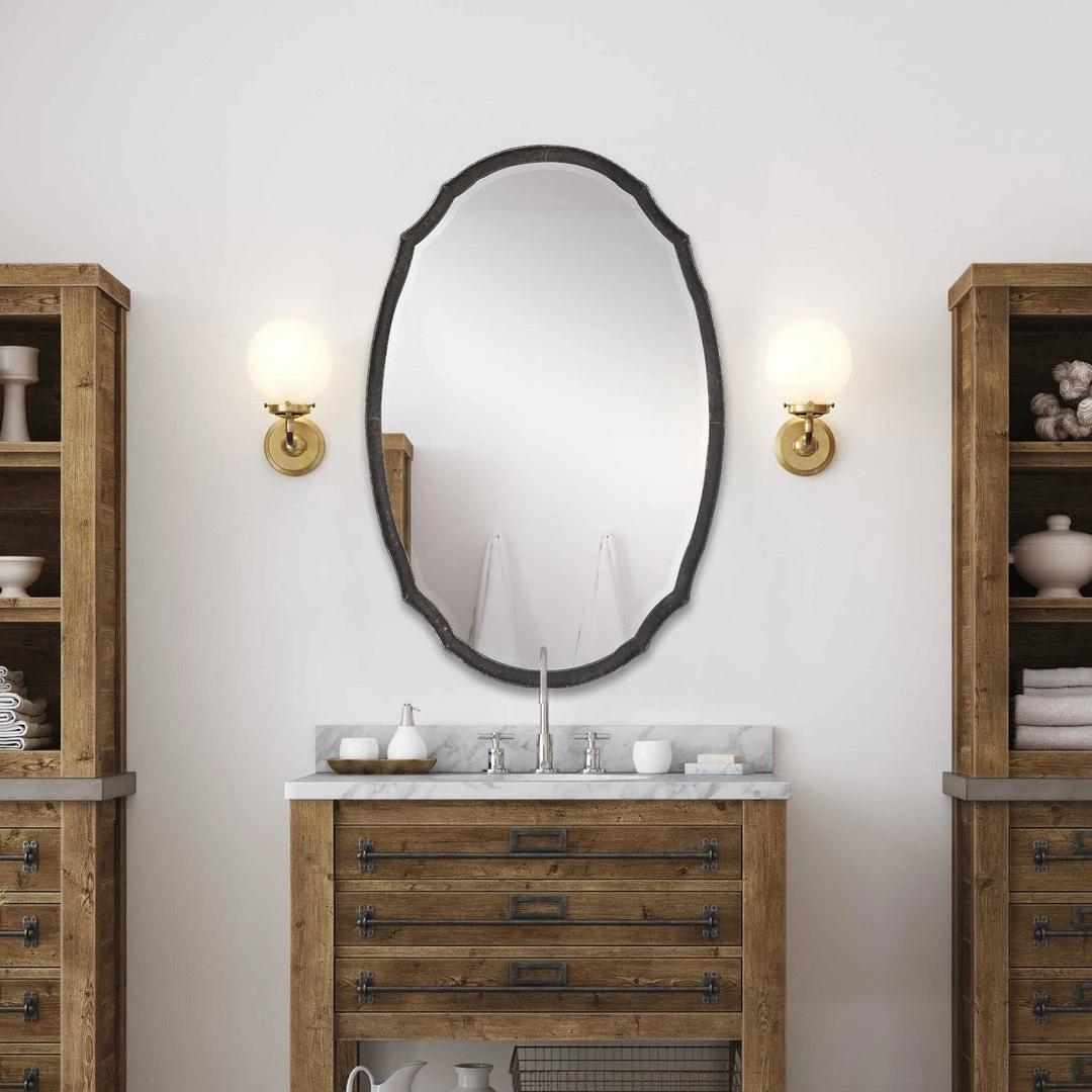 SALT Mirrors PHOEBE OVAL VANITY MIRROR 3 SALT Mirrors PHOEBE OVAL VANITY MIRROR