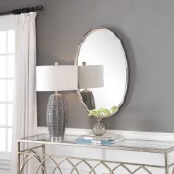 SALT Mirrors PHOEBE OVAL VANITY MIRROR 28 SALT Mirrors PHOEBE OVAL VANITY MIRROR