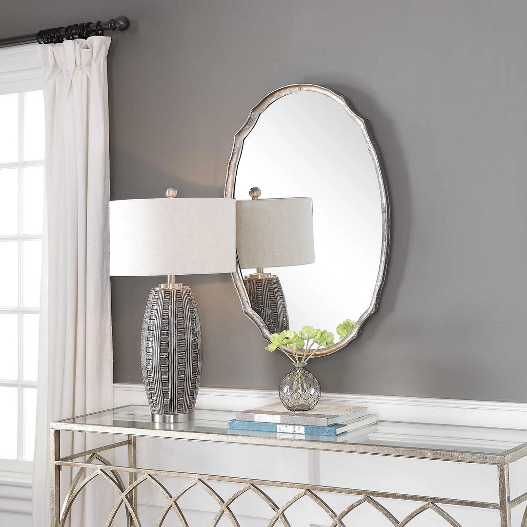 SALT Mirrors PHOEBE OVAL VANITY MIRROR 14 SALT Mirrors PHOEBE OVAL VANITY MIRROR