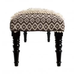 SURYA PILCRO FRINGE UPHOLSTERED BENCH 7 SURYA PILCRO FRINGE UPHOLSTERED BENCH