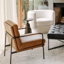 MOES PIP IRIDESCENT ALUMINUM ACCENT TABLE