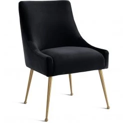 TOV PIPER VELVET SIDE CHAIR Kitchen + Dining