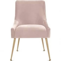 TOV PIPER VELVET SIDE CHAIR Kitchen + Dining