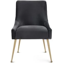 TOV PIPER VELVET SIDE CHAIR Kitchen + Dining