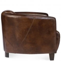 MOES SALZBURG VINTAGE LEATHER CLUB CHAIR