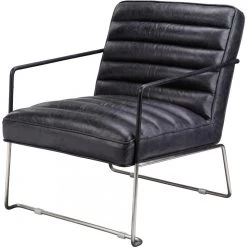 MOES Living Room DESMOND CLUB CHAIR: BLACK