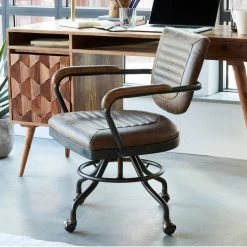 MOES FOSTER DESK CHAIR: SOFT BROWN Office 9 MOES FOSTER DESK CHAIR: SOFT BROWN Office