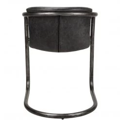 MOES Kitchen + Dining REVOLVE VINTAGE LEATHER DINING CHAIR: BLACK | SET OF 2 9 MOES Kitchen + Dining REVOLVE VINTAGE LEATHER DINING CHAIR: BLACK | SET OF 2