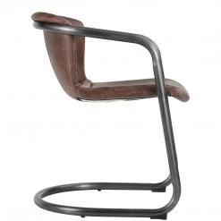 MOES Kitchen + Dining REVOLVE VINTAGE LEATHER DINING CHAIR: WHISKEY | SET OF 2 8 MOES Kitchen + Dining REVOLVE VINTAGE LEATHER DINING CHAIR: WHISKEY | SET OF 2