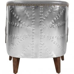 MOES CAMBRIDGE CLUB CHAIR: ANTIQUE GREY Living Room