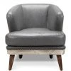MOES CAMBRIDGE CLUB CHAIR: ANTIQUE GREY Living Room