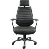 MOES INDUSTRIAL EXECUTIVE CHAIR: ANTIQUE BLACK