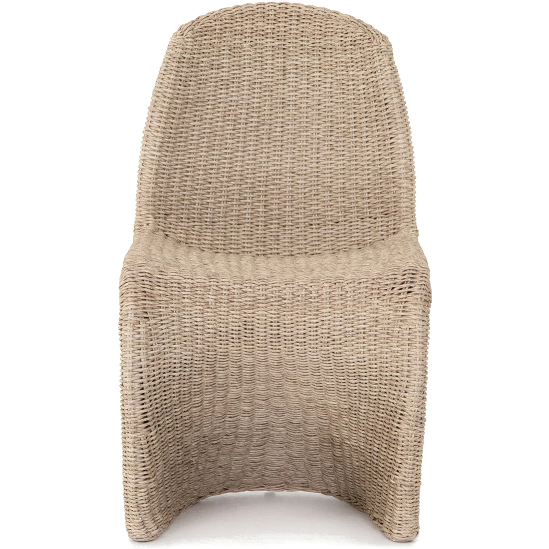 FOUR HANDS PORTIA INDOOR-OUTDOOR WICKER DINING CHAIR: ANTIQUE WHITE Furniture 3 FOUR HANDS PORTIA INDOOR-OUTDOOR WICKER DINING CHAIR: ANTIQUE WHITE Furniture