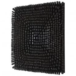 UTTERMOST PORTSIDE WOOD WALL TILE: MATTE WHITE Wall Sculptures + Decor 36 UTTERMOST PORTSIDE WOOD WALL TILE: MATTE WHITE Wall Sculptures + Decor