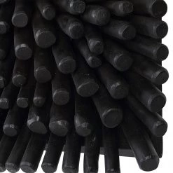 UTTERMOST Wall Sculptures + Decor PORTSIDE WOOD WALL TILE: NATURAL GREY